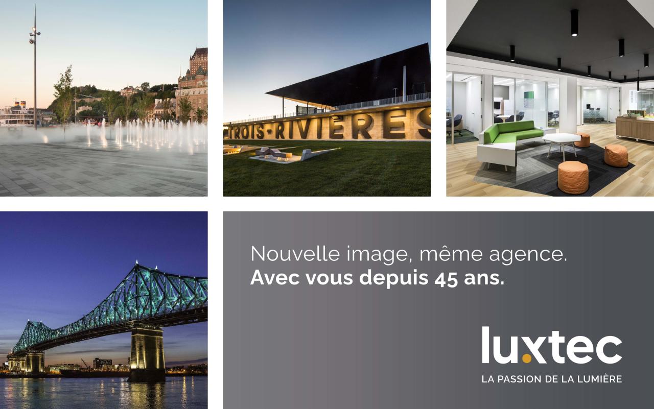 L'Agence Lumenpulse Québec poursuivra son ascension sous le nom Luxtec